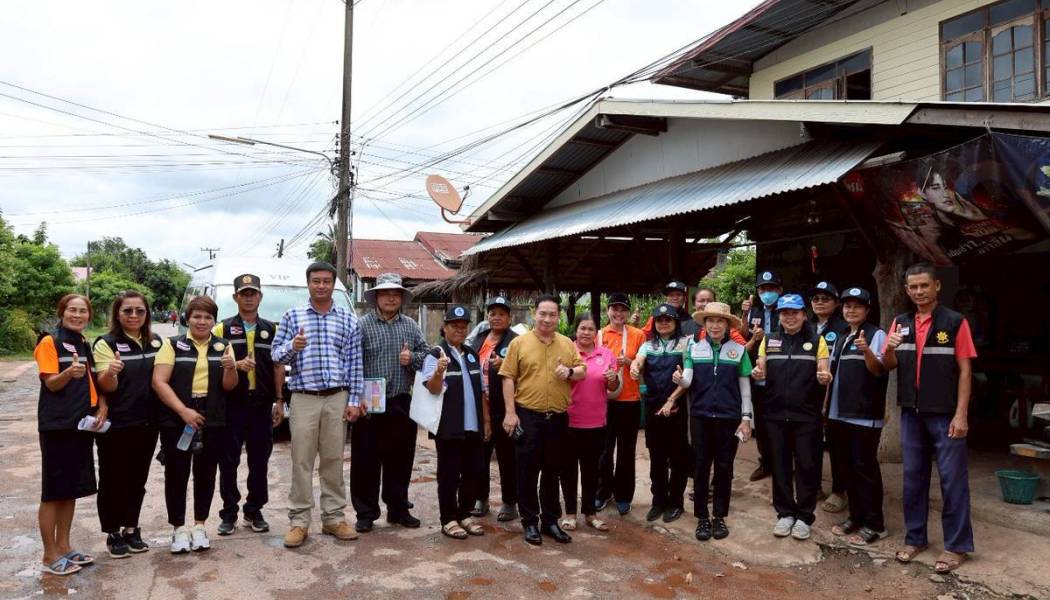 ลงพื้นที่ตำบลนาพู่สุ่มตรวจถังขยะเปียก ลดโลกร้อน เพื่อทวนสอบรับรองประมาณก๊าซเรือนกระจก จากโครงการถังขยะเปียก ลดโลกร้อนขององค์กรปกครองส่วนท้องถิ่น
